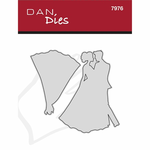 Dan Dies Brudepar Brudeparret måler ca. 8 cm i højden og har en bredde på ca. 6 cm.